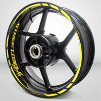 Motorcycle Rim Wheel Decal Accessory Sticker for Triumph Street Triple 675 - Motorcycle stickers and decals