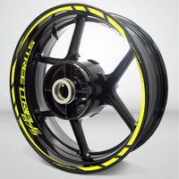 Motorcycle Rim Wheel Decal Accessory Sticker for Triumph Street Triple 675 - Motorcycle stickers and decals