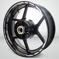 Motorcycle Rim Wheel Decal Accessory Sticker for Yamaha XJ6 Diversion - Motorcycle stickers and decals