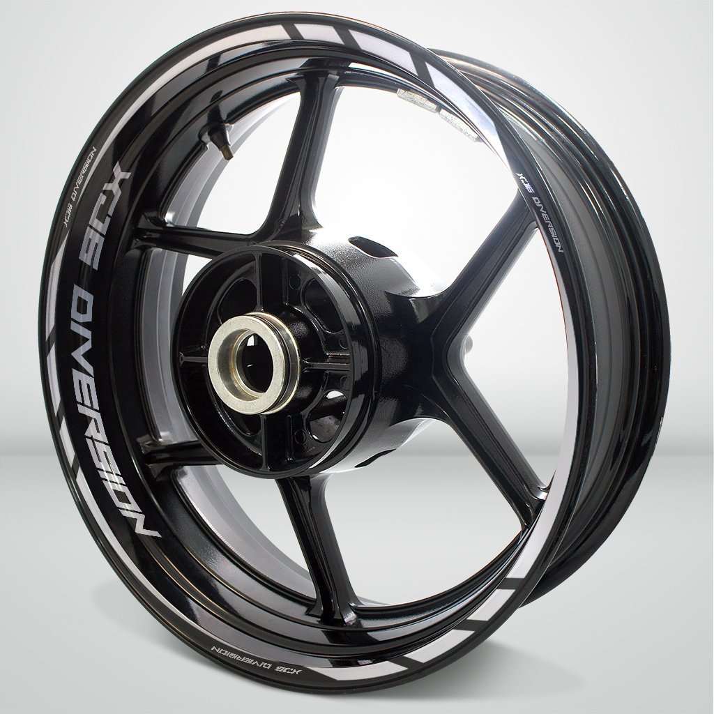 Motorcycle Rim Wheel Decal Accessory Sticker for Yamaha XJ6 Diversion - Motorcycle stickers and decals