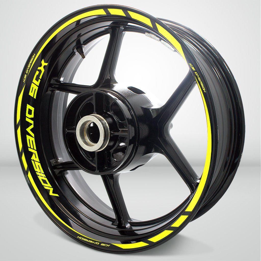 Motorcycle Rim Wheel Decal Accessory Sticker for Yamaha XJ6 Diversion - Motorcycle stickers and decals