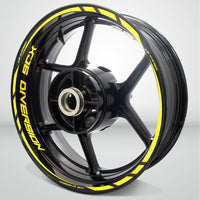 Motorcycle Rim Wheel Decal Accessory Sticker for Yamaha XJ6 Diversion - Motorcycle stickers and decals