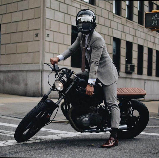 What To Consider When Trying To Look Sharp For Work On A Motorcycle | Stickman Vinyls