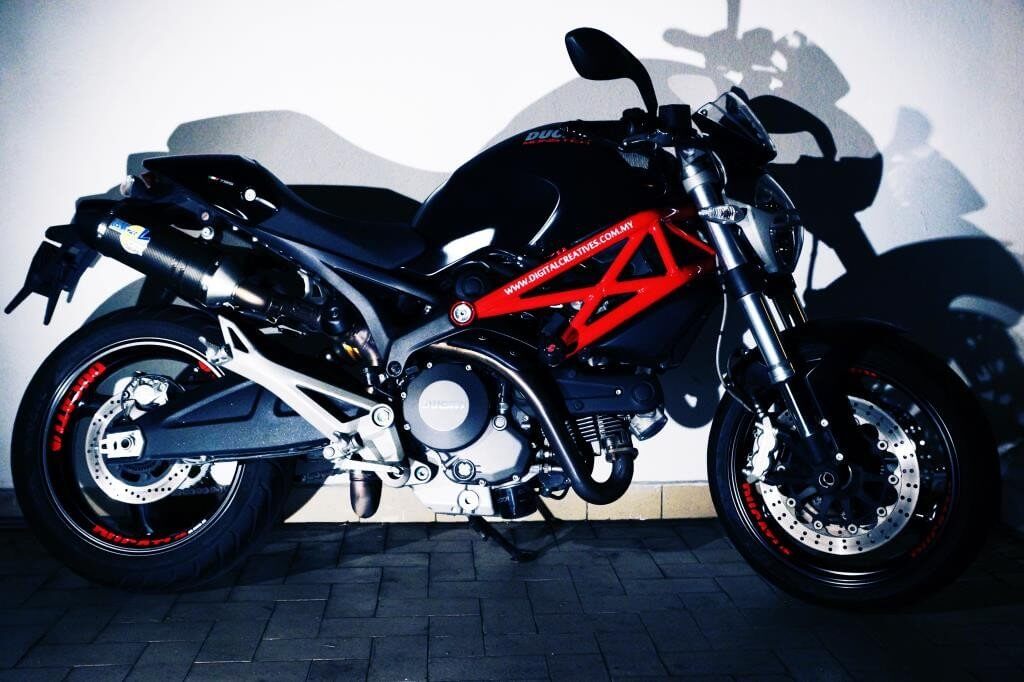 The Iconic Ducati Monster in its 795 CKD Iteration | Stickman Vinyls