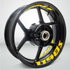 Dual Pack Inner Rim Tape Sticker Decal for Ducati 1198s - Motorcycle stickers and decals