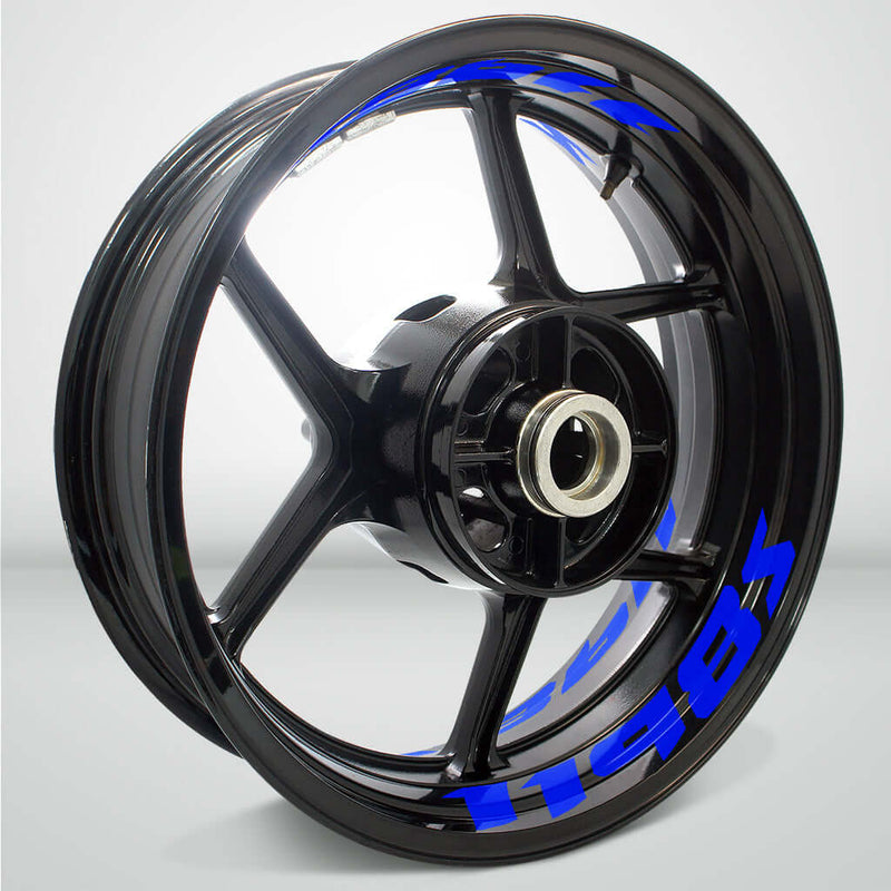 Dual Pack Inner Rim Tape Sticker Decal for Ducati 1198s - Motorcycle stickers and decals