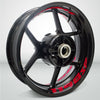 Dual Pack Inner Rim Tape Sticker Decal for Ducati 1198sp - Motorcycle stickers and decals