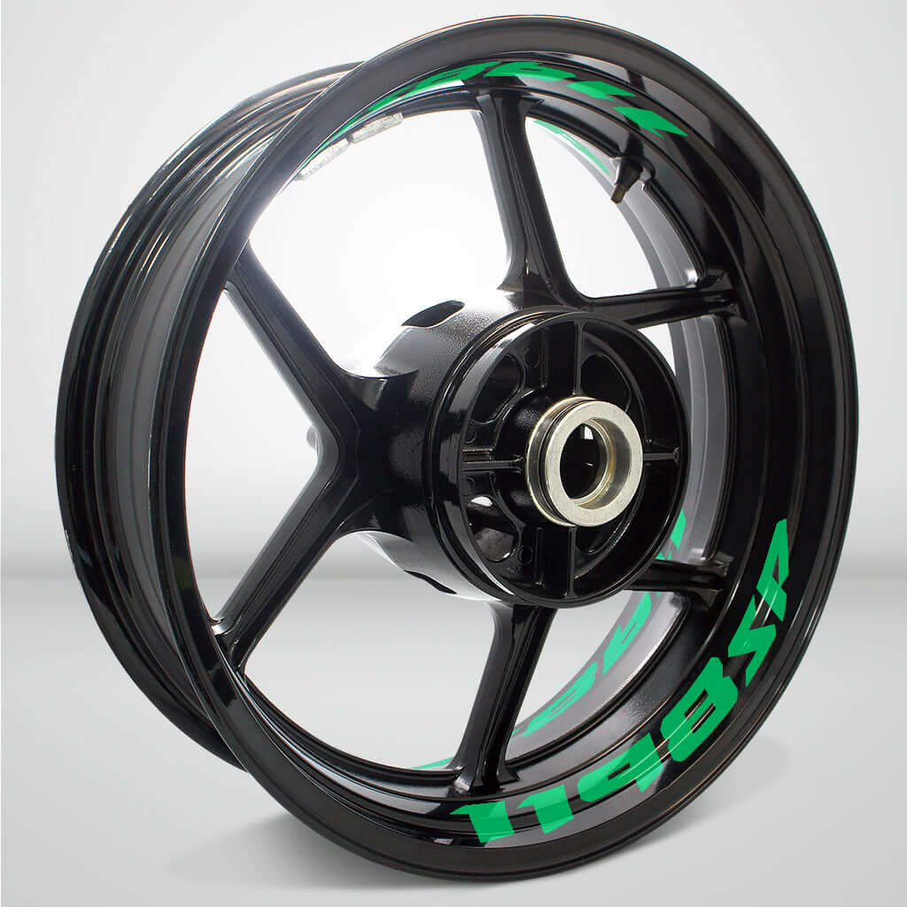Dual Pack Inner Rim Tape Sticker Decal for Ducati 1198sp - Motorcycle stickers and decals
