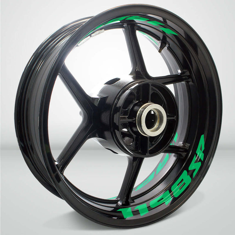 Dual Pack Inner Rim Tape Sticker Decal for Ducati 1198sp - Motorcycle stickers and decals