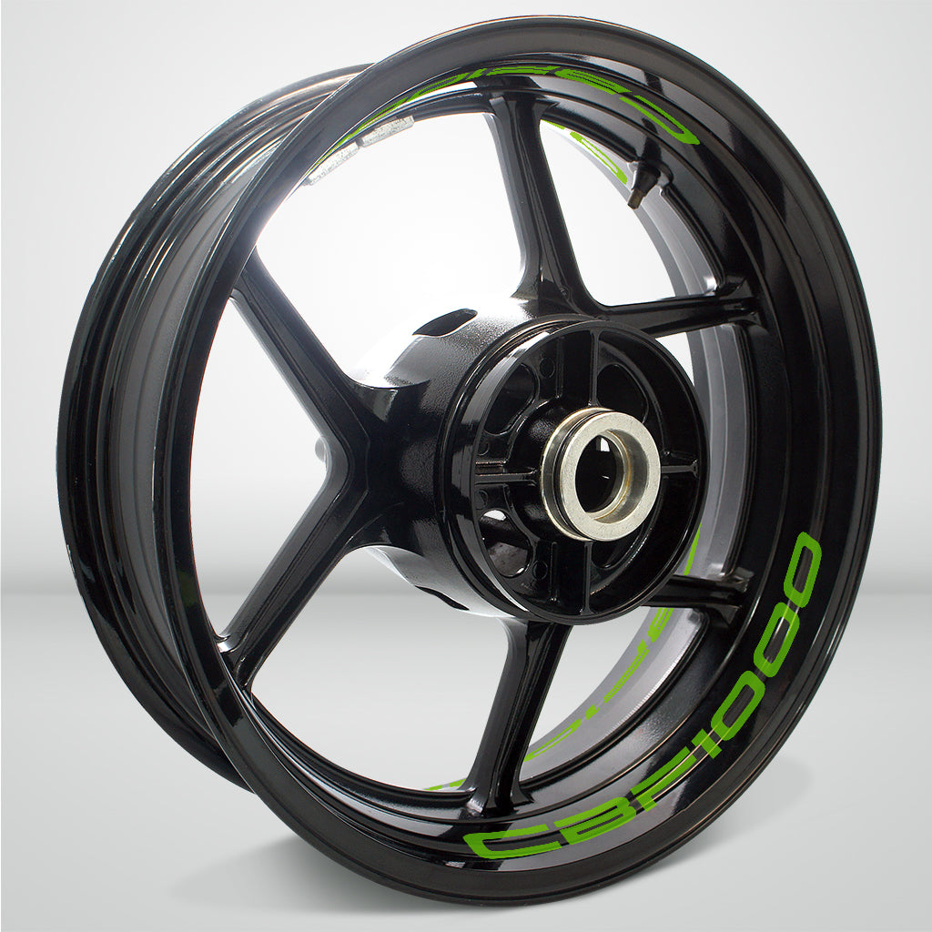 Dual Pack Inner Rim Tape Sticker Decal for Honda CBF 1000 - Motorcycle stickers and decals