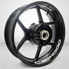 Dual Pack Inner Rim Tape Sticker Decal for Honda CBF 1000 - Motorcycle stickers and decals
