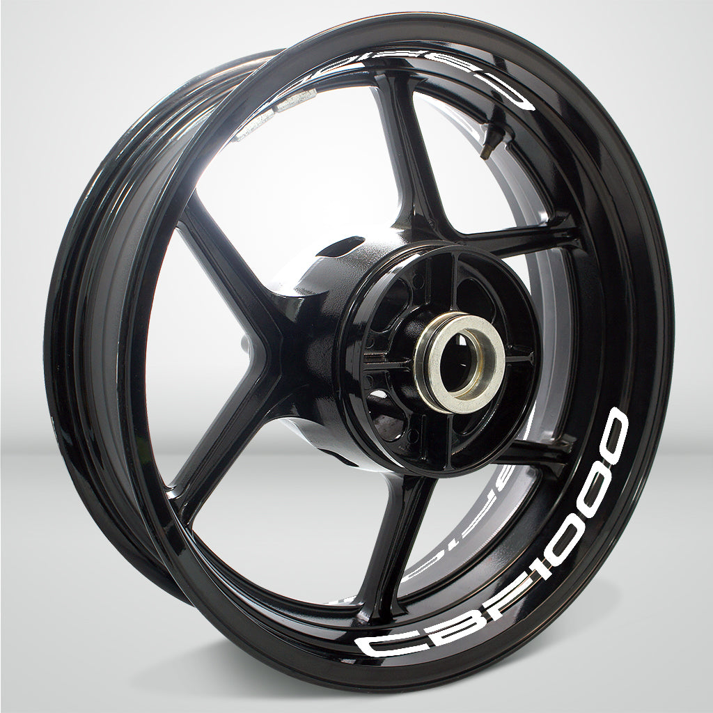 Dual Pack Inner Rim Tape Sticker Decal for Honda CBF 1000 - Motorcycle stickers and decals
