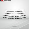 Dual Pack Inner Rim Tape Sticker Decal for Honda CBF 1000 - Motorcycle stickers and decals