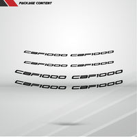 Dual Pack Inner Rim Tape Sticker Decal for Honda CBF 1000 - Motorcycle stickers and decals