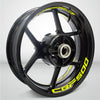 Dual Pack Inner Rim Tape Sticker Decal for Honda CBF 500 - Motorcycle stickers and decals