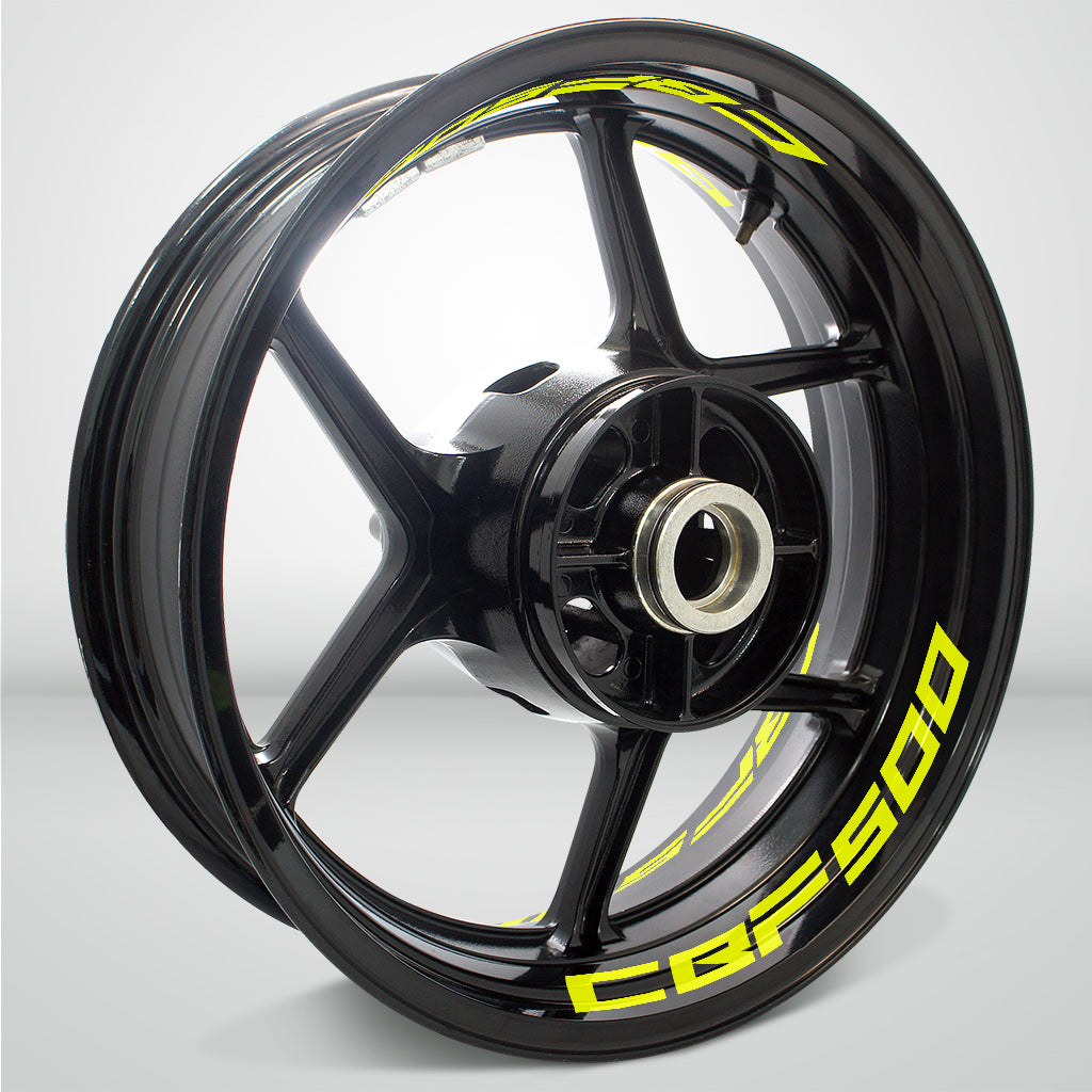 Dual Pack Inner Rim Tape Sticker Decal for Honda CBF 500 - Motorcycle stickers and decals