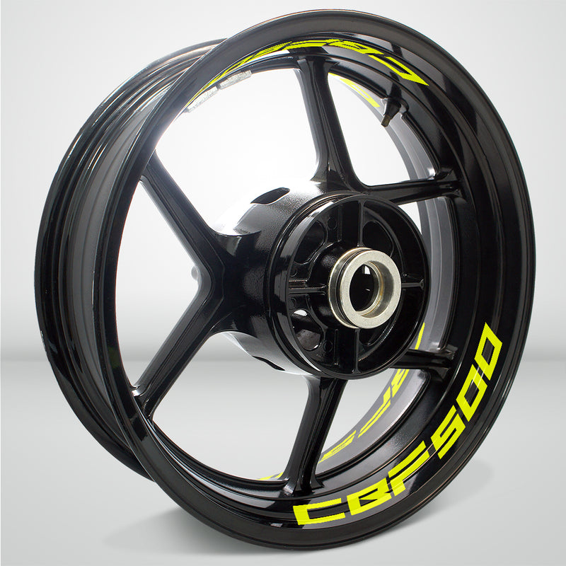 Dual Pack Inner Rim Tape Sticker Decal for Honda CBF 500 - Motorcycle stickers and decals