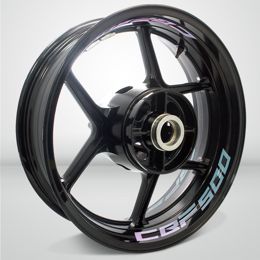 Dual Pack Inner Rim Tape Sticker Decal for Honda CBF 500 - Motorcycle stickers and decals