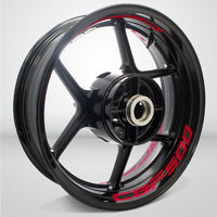 Dual Pack Inner Rim Tape Sticker Decal for Honda CBF 500 - Motorcycle stickers and decals