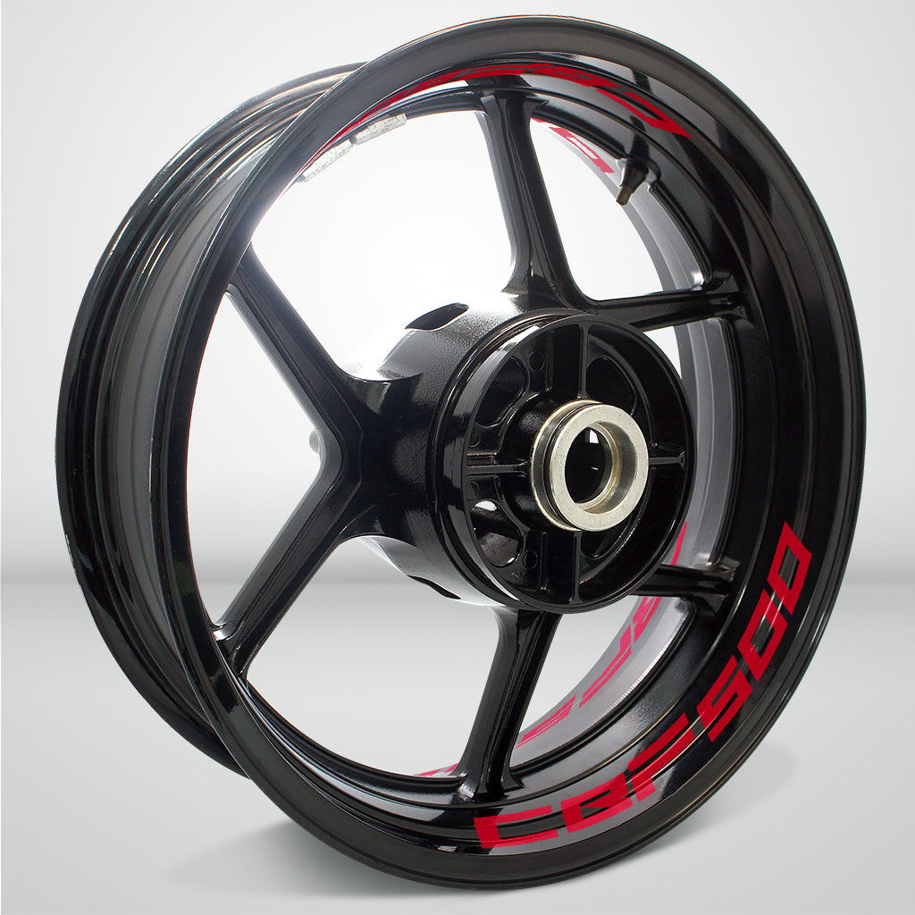 Dual Pack Inner Rim Tape Sticker Decal for Honda CBF 500 - Motorcycle stickers and decals