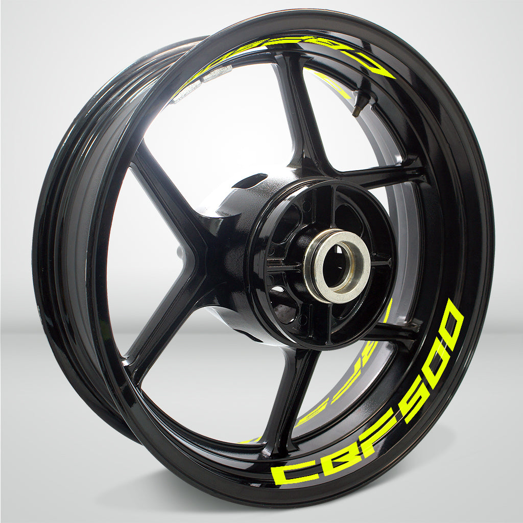 Dual Pack Inner Rim Tape Sticker Decal for Honda CBF 500 - Motorcycle stickers and decals