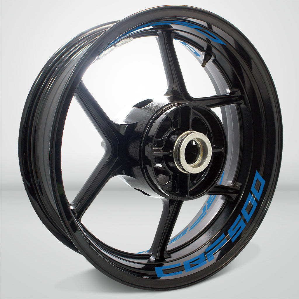 Dual Pack Inner Rim Tape Sticker Decal for Honda CBF 500 - Motorcycle stickers and decals