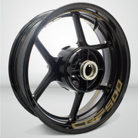 Dual Pack Inner Rim Tape Sticker Decal for Honda CBF 500 - Motorcycle stickers and decals