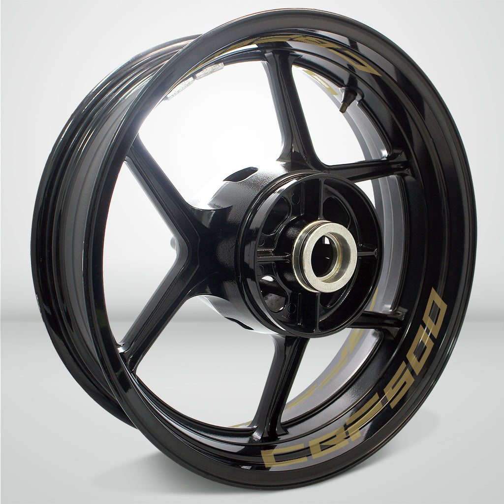 Dual Pack Inner Rim Tape Sticker Decal for Honda CBF 500 - Motorcycle stickers and decals