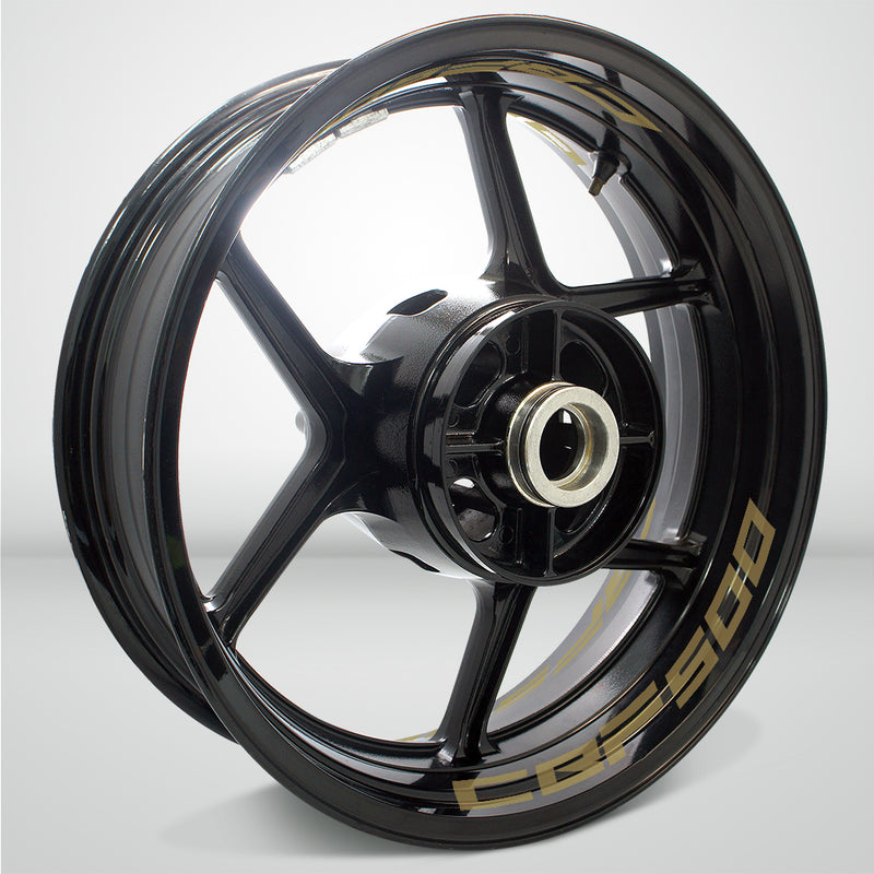 Dual Pack Inner Rim Tape Sticker Decal for Honda CBF 500 - Motorcycle stickers and decals