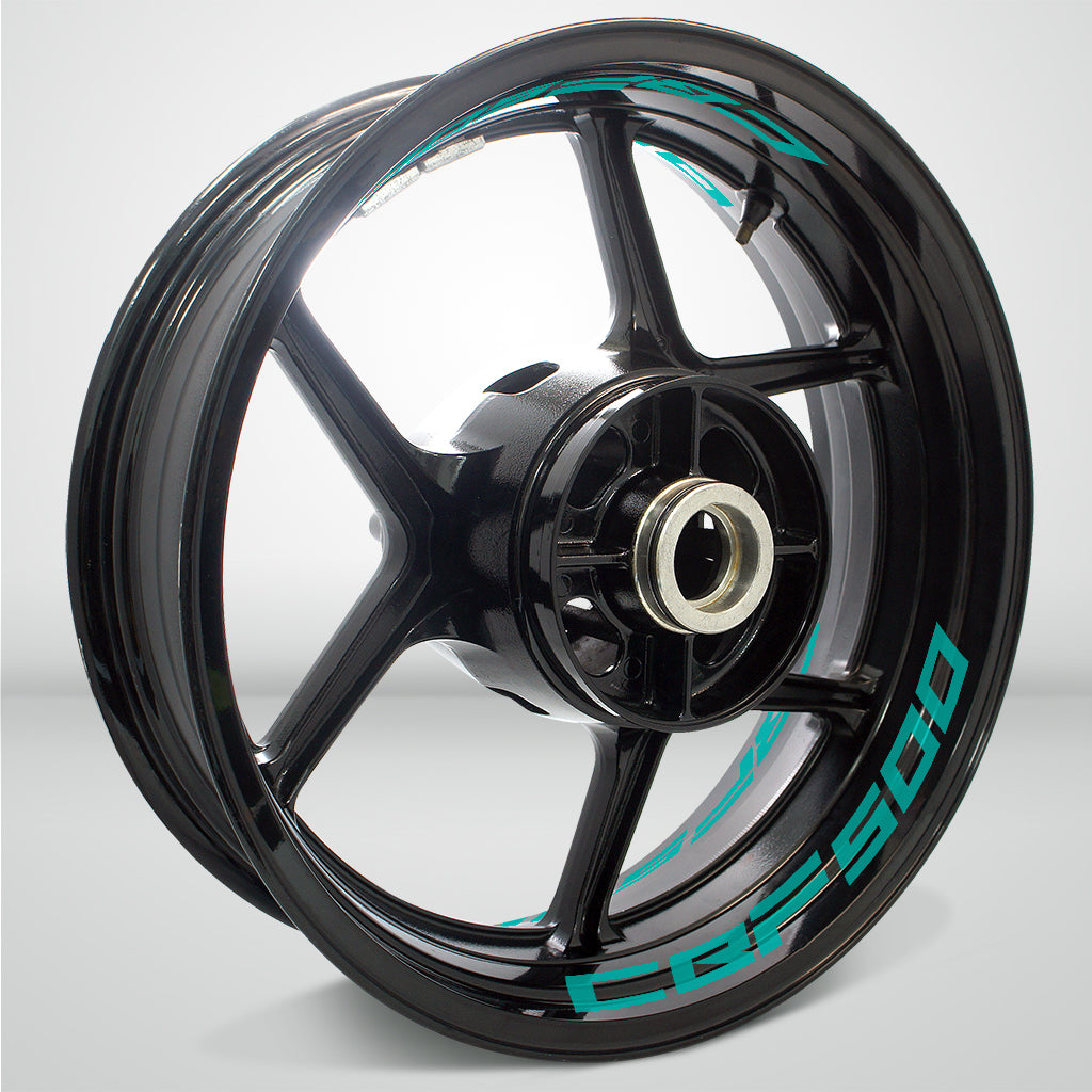 Dual Pack Inner Rim Tape Sticker Decal for Honda CBF 500 - Motorcycle stickers and decals
