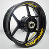 Dual Pack Inner Rim Tape Sticker Decal for Honda CBF 500 - Motorcycle stickers and decals