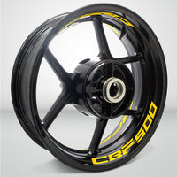 Dual Pack Inner Rim Tape Sticker Decal for Honda CBF 500 - Motorcycle stickers and decals