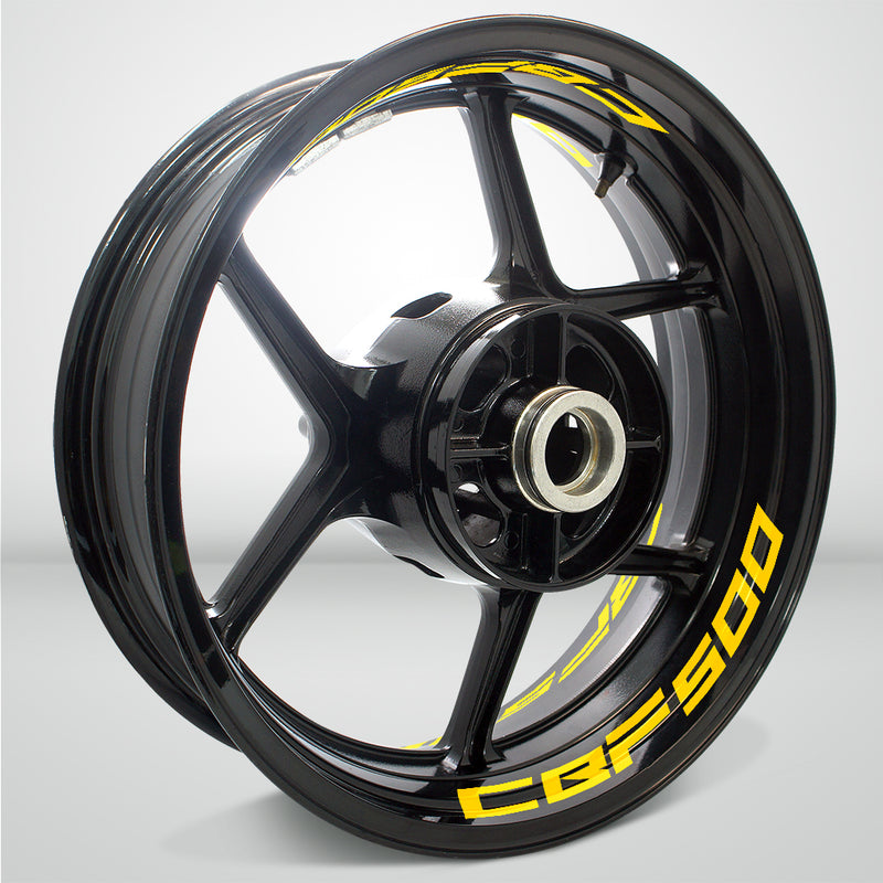 Dual Pack Inner Rim Tape Sticker Decal for Honda CBF 500 - Motorcycle stickers and decals