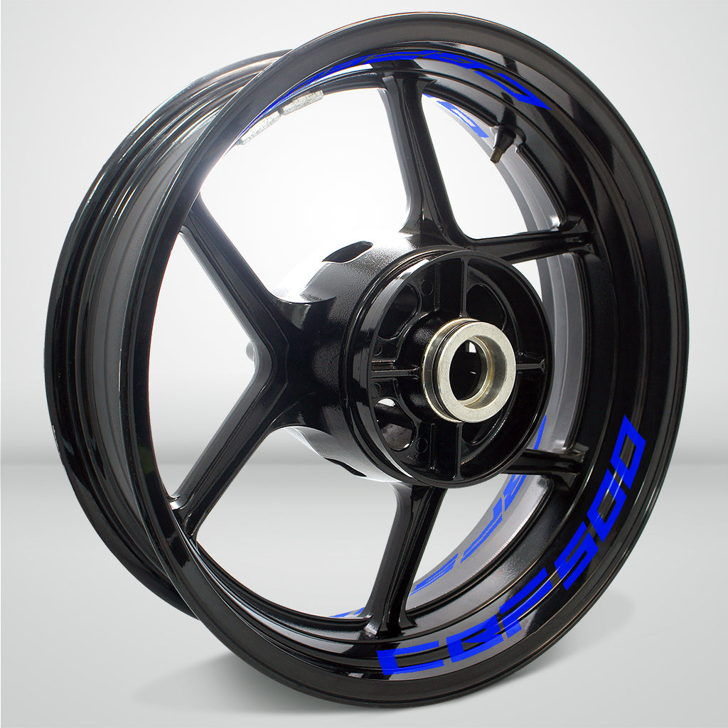 Dual Pack Inner Rim Tape Sticker Decal for Honda CBF 500 - Motorcycle stickers and decals