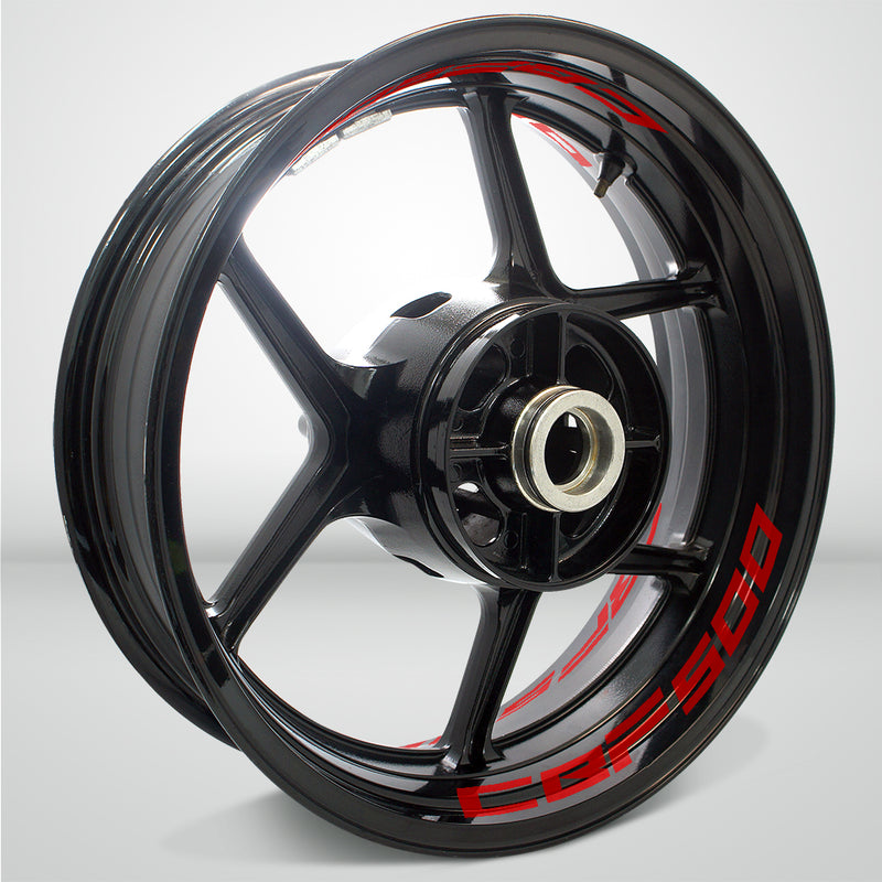 Dual Pack Inner Rim Tape Sticker Decal for Honda CBF 500 - Motorcycle stickers and decals