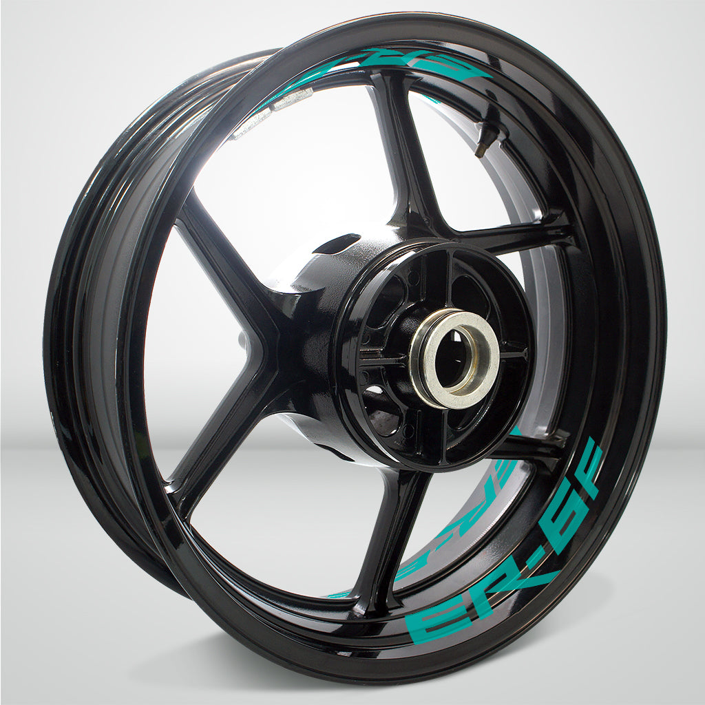 Dual Pack Inner Rim Tape Sticker Decal for Kawasaki ER6F - Motorcycle stickers and decals
