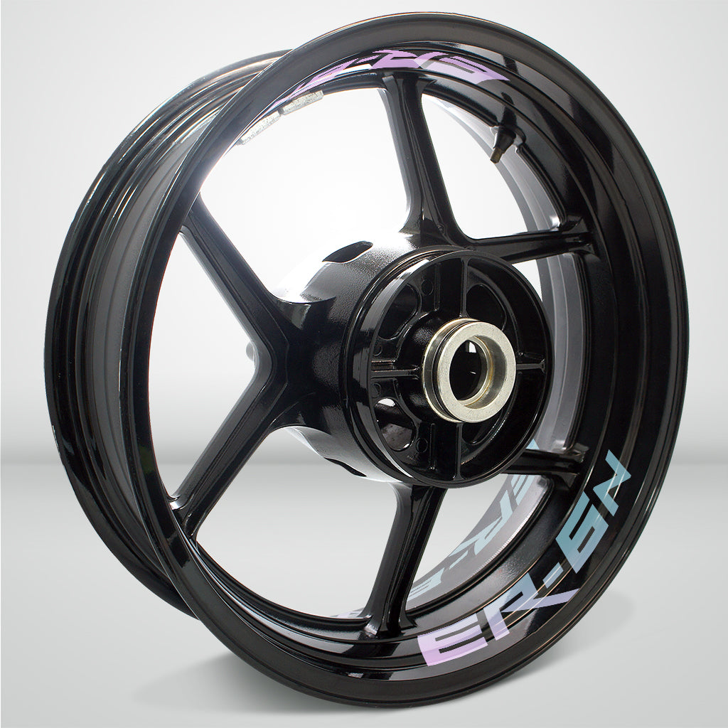 Dual Pack Inner Rim Tape Sticker Decal for Kawasaki ER6N - Motorcycle stickers and decals