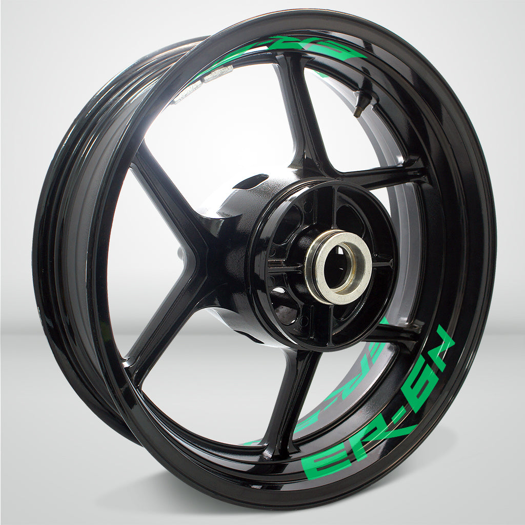 Dual Pack Inner Rim Tape Sticker Decal for Kawasaki ER6N - Motorcycle stickers and decals