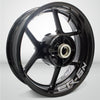 Dual Pack Inner Rim Tape Sticker Decal for Kawasaki ER6N - Motorcycle stickers and decals