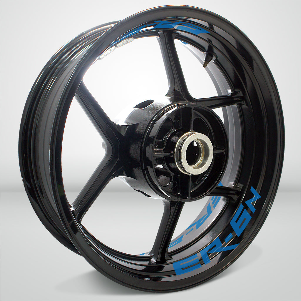 Dual Pack Inner Rim Tape Sticker Decal for Kawasaki ER6N - Motorcycle stickers and decals