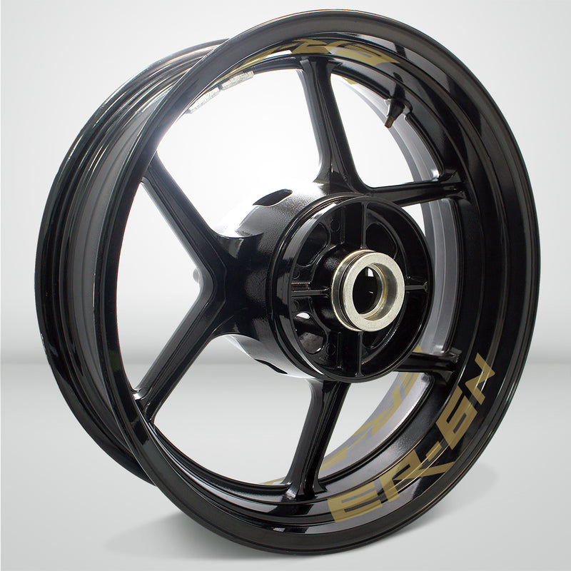 Dual Pack Inner Rim Tape Sticker Decal for Kawasaki ER6N - Motorcycle stickers and decals