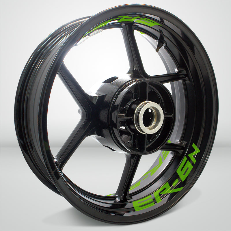 Dual Pack Inner Rim Tape Sticker Decal for Kawasaki ER6N - Motorcycle stickers and decals
