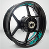 Dual Pack Inner Rim Tape Sticker Decal for Kawasaki ZX6 - Motorcycle stickers and decals