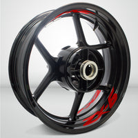 Dual Pack Inner Rim Tape Sticker Decal for Kawasaki ZX6 - Motorcycle stickers and decals