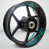 Dual Pack Inner Rim Tape Sticker Decal for Triumph Speed Triple 1050 - Motorcycle stickers and decals
