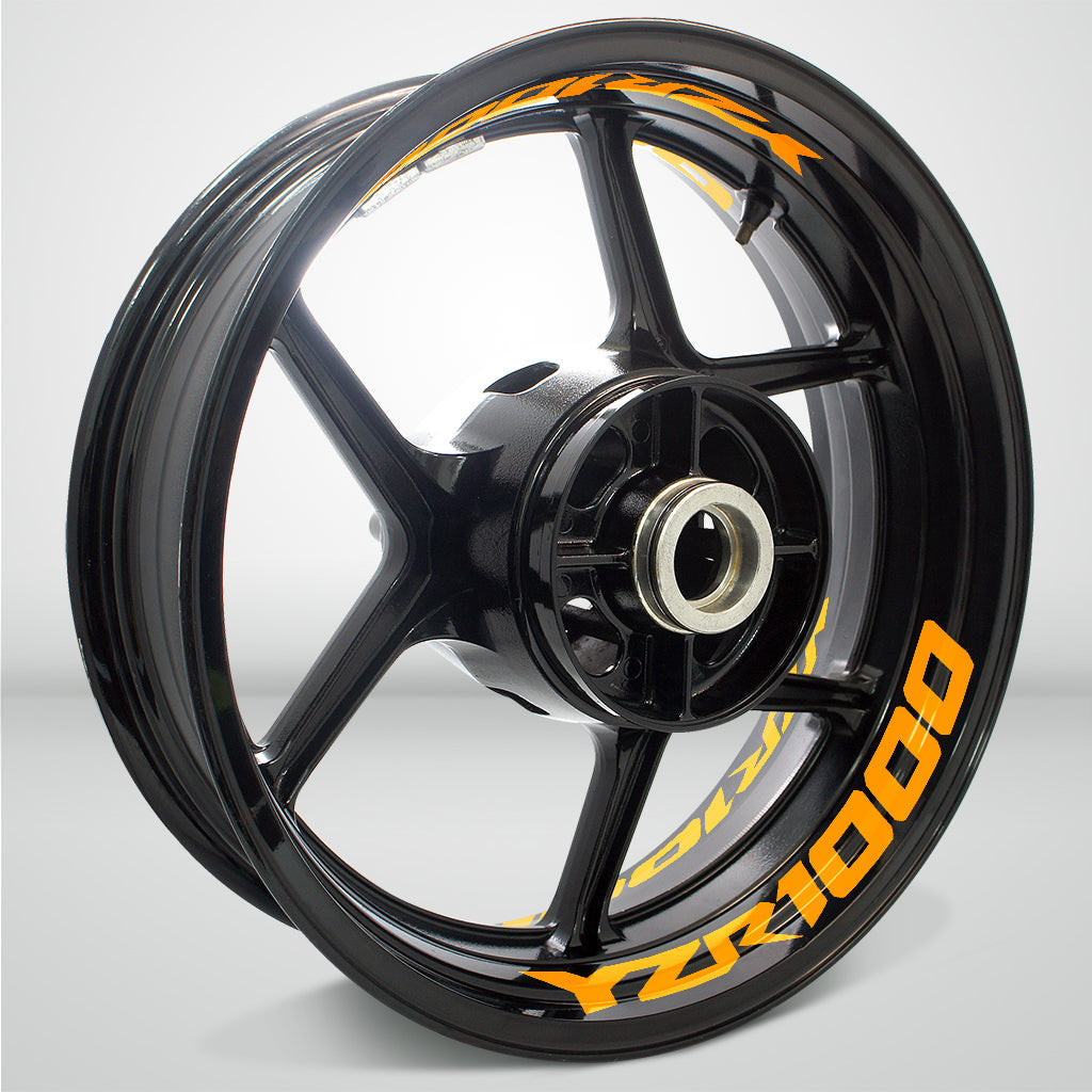 Dual Pack Inner Rim Tape Sticker Decal for Yamaha YZR 1000 - Motorcycle stickers and decals