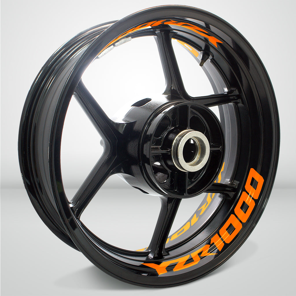Dual Pack Inner Rim Tape Sticker Decal for Yamaha YZR 1000 - Motorcycle stickers and decals