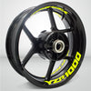 Dual Pack Inner Rim Tape Sticker Decal for Yamaha YZR 1000 - Motorcycle stickers and decals