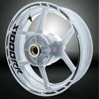 BMW S1000RR Motorcycle Rim Wheel Decal Accessory Sticker - Motorcycle stickers and decals