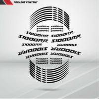 BMW S1000RR Motorcycle Rim Wheel Decal Accessory Sticker - Motorcycle stickers and decals
